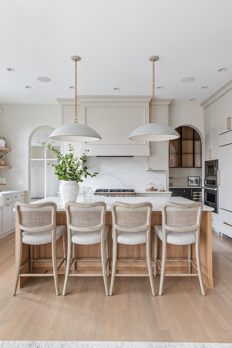 natural oak with cane inlay back and cream linen blend seat counter stool shopkoehndesign interior design calgary online furniture shop amy koehn