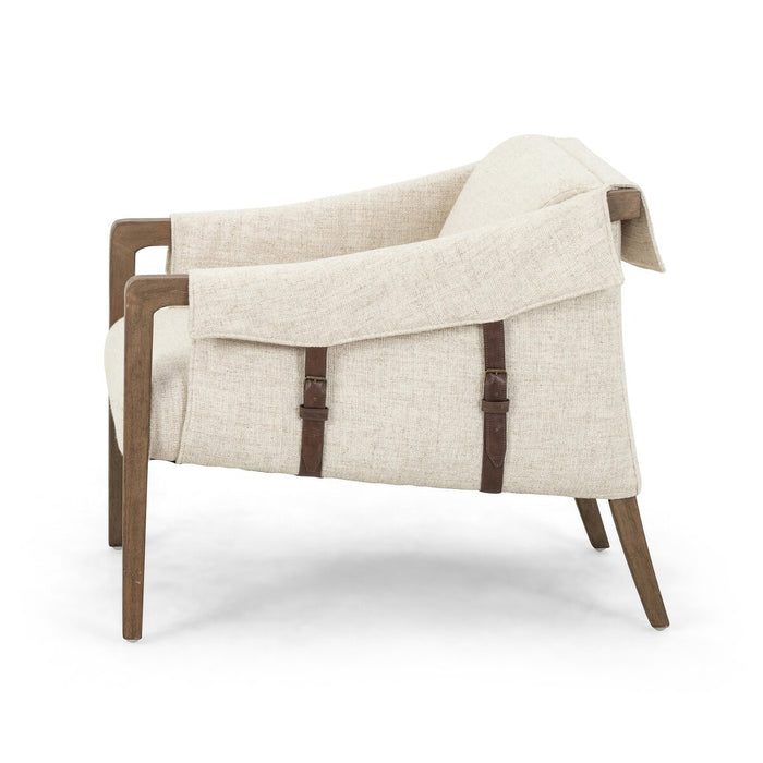 Accent Chair  amy kohen  angled arms  calgary designer  Club Chair  cream club chair  furniture  interior design  ivory accent chair  koehndesign  Lounge Chair  Luxury Furniture  MCM Chair  neutral club chair  wood accent  yyclifestyle  yycliving