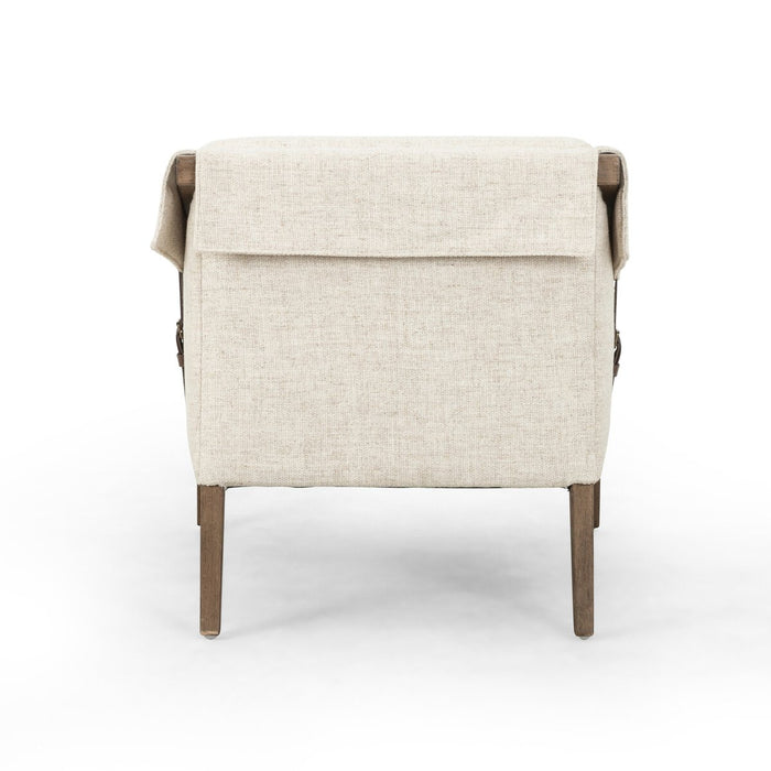 Accent Chair  amy kohen  angled arms  calgary designer  Club Chair  cream club chair  furniture  interior design  ivory accent chair  koehndesign  Lounge Chair  Luxury Furniture  MCM Chair  neutral club chair  wood accent  yyclifestyle  yycliving