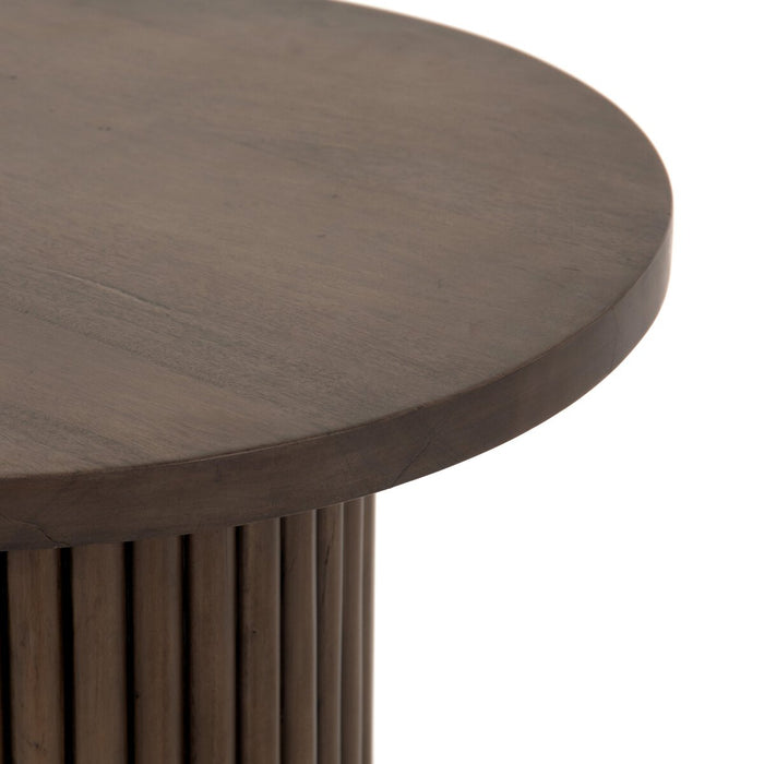 calgary designer  interior design  koehndesign  yyclifestyle  yycliving  accent tables  accent table  amy kohen  ashen brown  calgary  calgary furniture  calgary furniture shop  canada  casual comfort  dark wood table  drink table  Luxury Furniture  mid-century  minimalist  modern  modern accent table  natural living  pedestal table  reclaimed wood  retro stying  round base  round  round legs  shopkoehndesign  side table  wood accent  wood base  wood grain