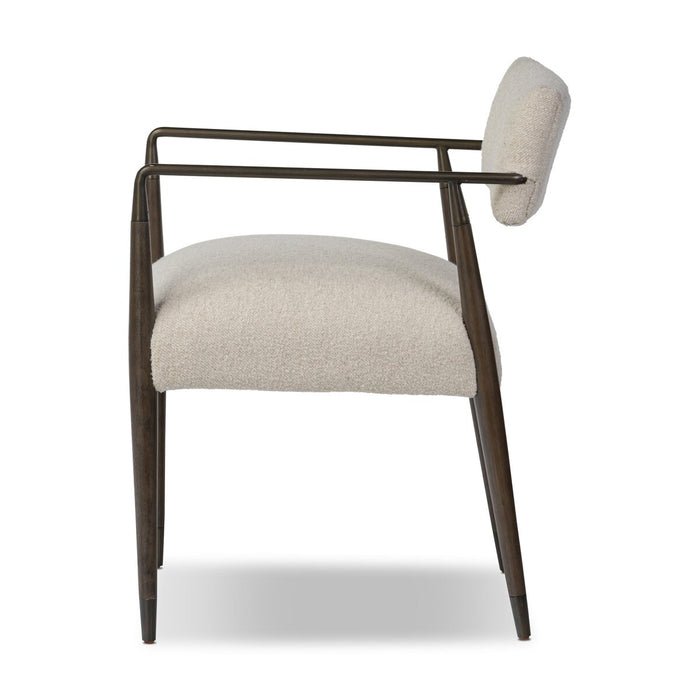 Dining Armchair  dining  upholstered dining  Dining Chair  modern dining  Comfortable Dining Chair  upholstery  upholstered seating  wood frame  wood accent  wood grain  parawood  bronze metal  scuptural frame  interior design  koehndesign  calgary designer  amy kohen  calgary  angular frame  calgary furniture  calgary furniture shop  canada  clean lines  elegant  Luxury Furniture  minimalist  mid-century  mixed material  online furniture shop  performance fabric  shopkoehndesign  yycliving  yyclifestyle