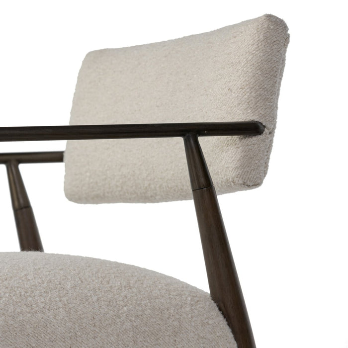 Dining Armchair  dining  upholstered dining  Dining Chair  modern dining  Comfortable Dining Chair  upholstery  upholstered seating  wood frame  wood accent  wood grain  parawood  bronze metal  scuptural frame  interior design  koehndesign  calgary designer  amy kohen  calgary  angular frame  calgary furniture  calgary furniture shop  canada  clean lines  elegant  Luxury Furniture  minimalist  mid-century  mixed material  online furniture shop  performance fabric  shopkoehndesign  yycliving  yyclifestyle