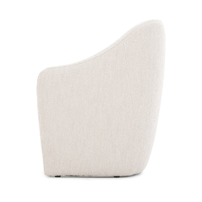 ivory boucle  boucle  boucle seating  Dining Chair  upholstered dining  dining  Dining Armchair  modern dining  Comfortable Dining Chair  performance fabric  interior design  koehndesign  calgary designer  amy kohen  calgary  calgary furniture  calgary furniture shop  canada  casual comfort  clean lines  comfort  lounging  Luxury Furniture  minimalist  minimalist design  modern  online furniture shop  round edge  rounded seating  sculpted seat  upholstered seating  upholstery  yycliving  yyclifestyle