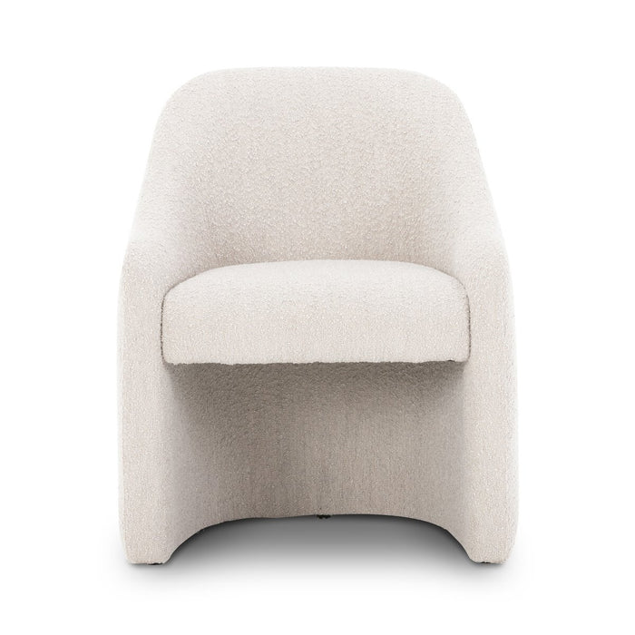 ivory boucle  boucle  boucle seating  Dining Chair  upholstered dining  dining  Dining Armchair  modern dining  Comfortable Dining Chair  performance fabric  interior design  koehndesign  calgary designer  amy kohen  calgary  calgary furniture  calgary furniture shop  canada  casual comfort  clean lines  comfort  lounging  Luxury Furniture  minimalist  minimalist design  modern  online furniture shop  round edge  rounded seating  sculpted seat  upholstered seating  upholstery  yycliving  yyclifestyle