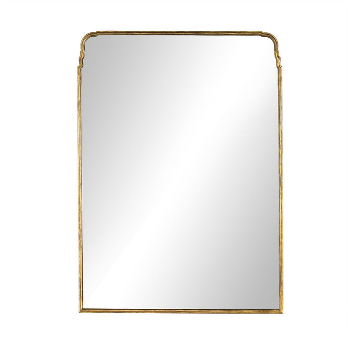 mirror  gold leaf mirror  floor mirror  elegant  gold frame  calgary  amy kohen  calgary designer  koehndesign  interior design  shopkoehndesign  calgary furniture shop  calgary furniture  yycliving  yyclifestyle  Luxury Furniture  french style  classic design  clean lines  round edge  canada  furniture  Modern Design  online furniture shop