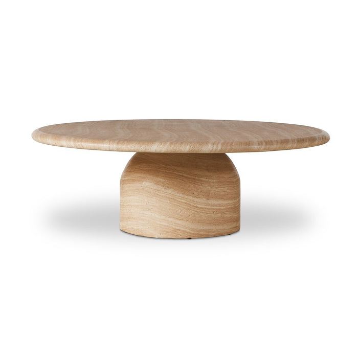 amy kohen  calgary  calgary designer  calgary furniture  calgary furniture shop  canada  casual comfort  coffee table  elegant  interior design  koehndesign  minimalist design  modern  natural living  pedestal table  round  Sand Striae Concrete  sand color  shopkoehndesign  yyclifestyle  yycliving  round coffee table  concrete