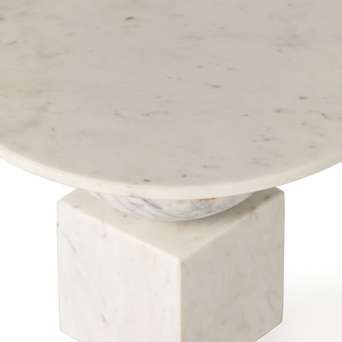 marble  marble tabletop  white marble  calgary designer  interior design  koehndesign  yyclifestyle  yycliving  accent table  amy kohen  art deco  calgary  calgary furniture  calgary furniture shop  canada  clean lines  elegant  french style  Luxury Furniture  modern  modern accent table  online furniture shop  parisian  pedestal table  round base  round  round edge  shopkoehndesign  square edges