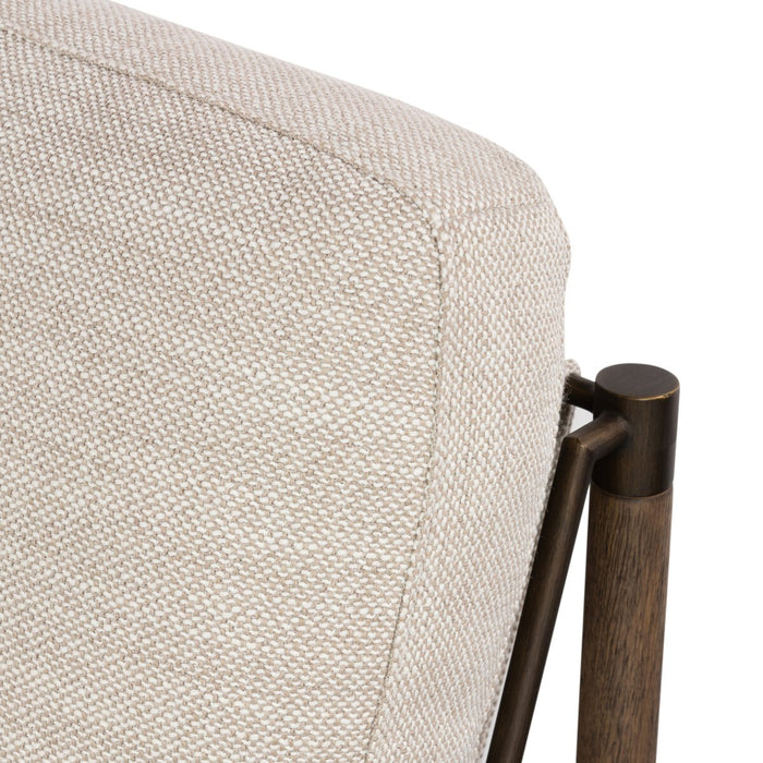 koehndesign  interior design  furniture  Luxury Furniture  Accent Chair  calgary  calgary designer  ivory accent chair  Linen Armchair  Lounge Chair  Modern Design  performance fabric  wood accent  yyclifestyle  yycliving