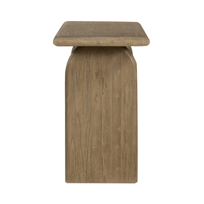 aged drift mindi  solid wood  wood console  interior design  koehndesign  calgary designer  amy kohen  calgary  round  round edge  modern  modern accent table  shopkoehndesign  calgary furniture shop  calgary furniture  yycliving  yyclifestyle  online furniture shop  clean lines  furniture  canada  natural living  natural mindi console  wooden sofa table  minimalist  Modern Design  wood frame