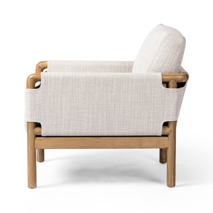 yycliving  yyclifestyle  wood accent  round edge  round  plush accent chair  neutral club chair  Modern Design  MCM Chair  Luxury Furniture  Lounge Chair  koehndesign  ivory accent chair  interior design  furniture  cream club chair  calgary designer  calgary  amy kohen  Accent Chair