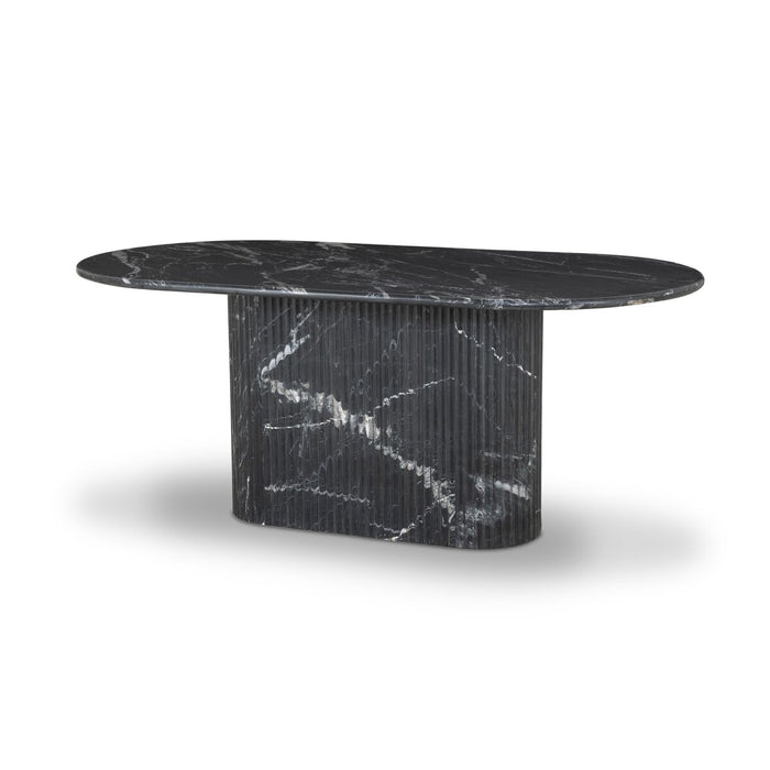 amy kohen  calgary  calgary designer  calgary furniture  calgary furniture shop  canada  curved dining table  dining table  furniture  interior design  koehndesign  marble dining table  marble tabletop  mid century design  minimalist design  natural living  online furniture shop  pedestal table  round edge  scalloped  shopkoehndesign  Stone Dining Table  yyclifestyle  yycliving  black marble  black veined marble table