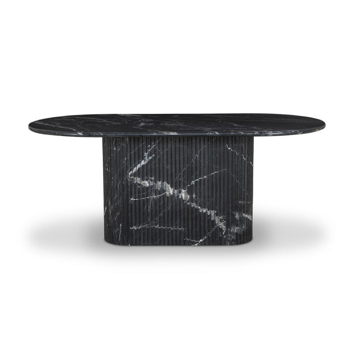 amy kohen  calgary  calgary designer  calgary furniture  calgary furniture shop  canada  curved dining table  dining table  furniture  interior design  koehndesign  marble dining table  marble tabletop  mid century design  minimalist design  natural living  online furniture shop  pedestal table  round edge  scalloped  shopkoehndesign  Stone Dining Table  yyclifestyle  yycliving  black marble  black veined marble table