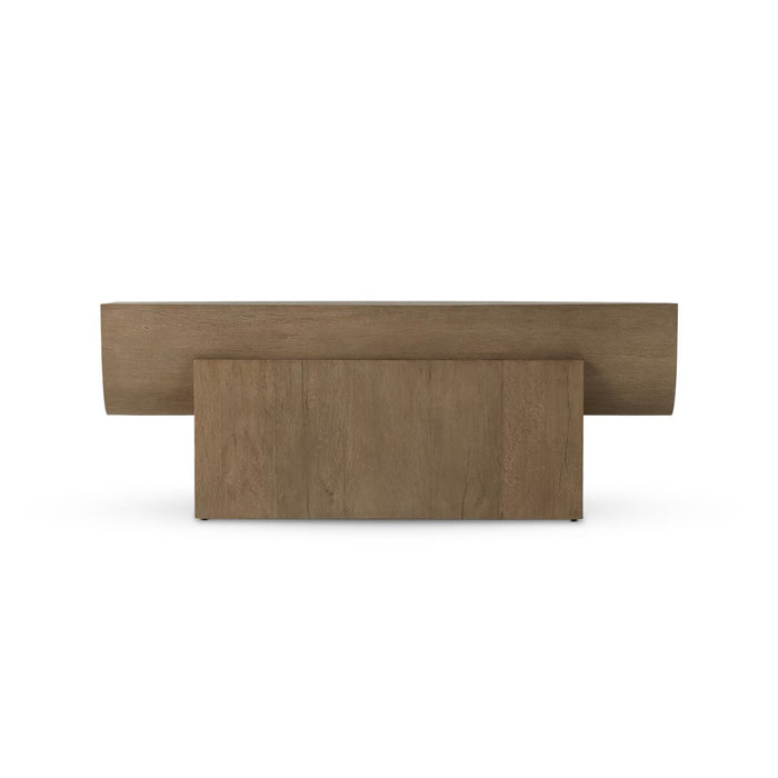 rustic oak  console table  sofa table  oak table  oak display  modern  Modern Design  modern accent table  clean lines  round edge  calgary  amy kohen  calgary designer  koehndesign  interior design  shopkoehndesign  calgary furniture shop  calgary furniture  yycliving  yyclifestyle  minimalist  Luxury Furniture  online furniture shop  furniture  canada  wood frame  wood base  wood grain  wooden console