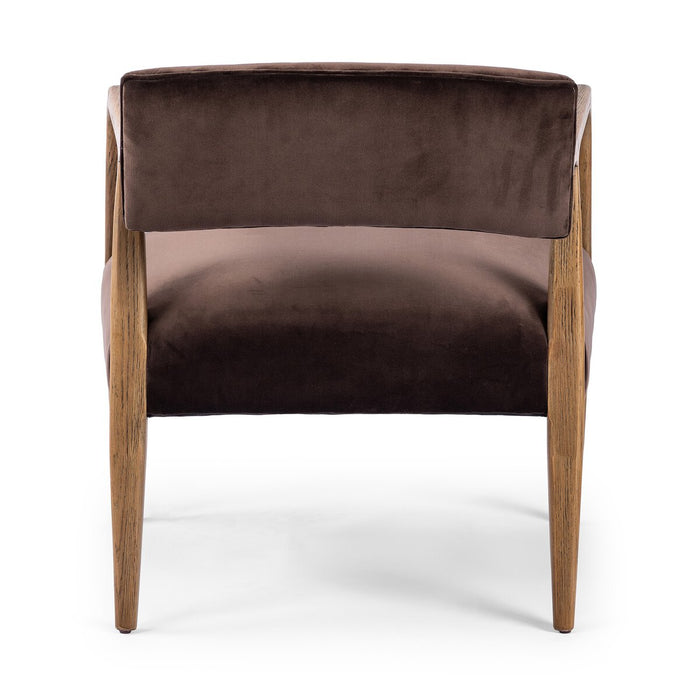 KoehnDesign, Velvet Chair, MCM Design, yycliving, yycdesign, Luxury Design, Wood accents, KoehnDesignConsulting