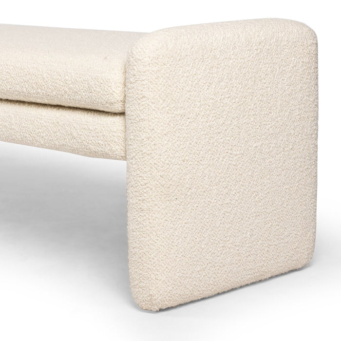 amy kohen  art deco  bench  bench seating  boucle  boucle accent bench  calgary  calgary designer  calgary furniture  calgary furniture shop  canada  casual comfort  clean lines  comfort  cream  elegant  interior design  ivory  ivory boucle  koehndesign  Luxury Furniture  modern  modern bench  Modern Design  off-white  off-white upholster  online furniture shop  performance fabric  restful  round  round edge  scandi style  scandi  scandinavian  scandinavian influence  shopkoehndesign  upholstery