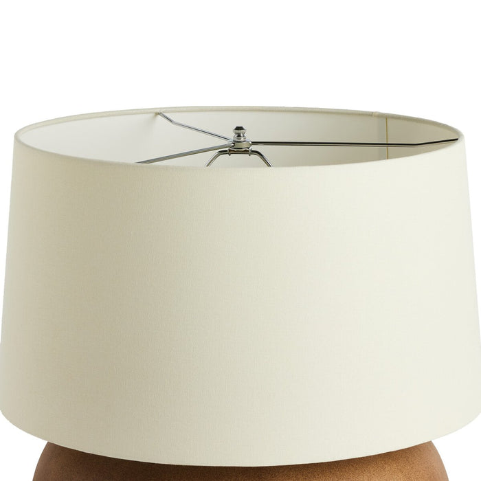 Ceramic Lighting  Dark Sand  Textured Ceramic  linen blend  linen shade  Ivory Linen  round base  round  round edge  ceramic table lamp  interior design  koehndesign  calgary designer  amy kohen  calgary  shopkoehndesign  calgary furniture shop  calgary furniture  yycliving  yyclifestyle  Modern Design  modern  canada  clean lines  minimalist  online furniture shop  elegant