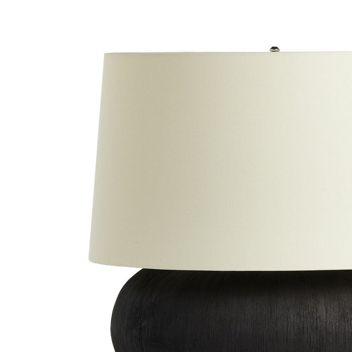 Table Lamp  ceramic table lamp  modern  Modern Design  Modern Lighting  linen blend  linen shade  Ivory Linen  Matte Black Ceramic  interior design  koehndesign  calgary designer  amy kohen  calgary  yyclifestyle  yycliving  calgary furniture  calgary furniture shop  shopkoehndesign  canada  clean lines  round edge  round  round base