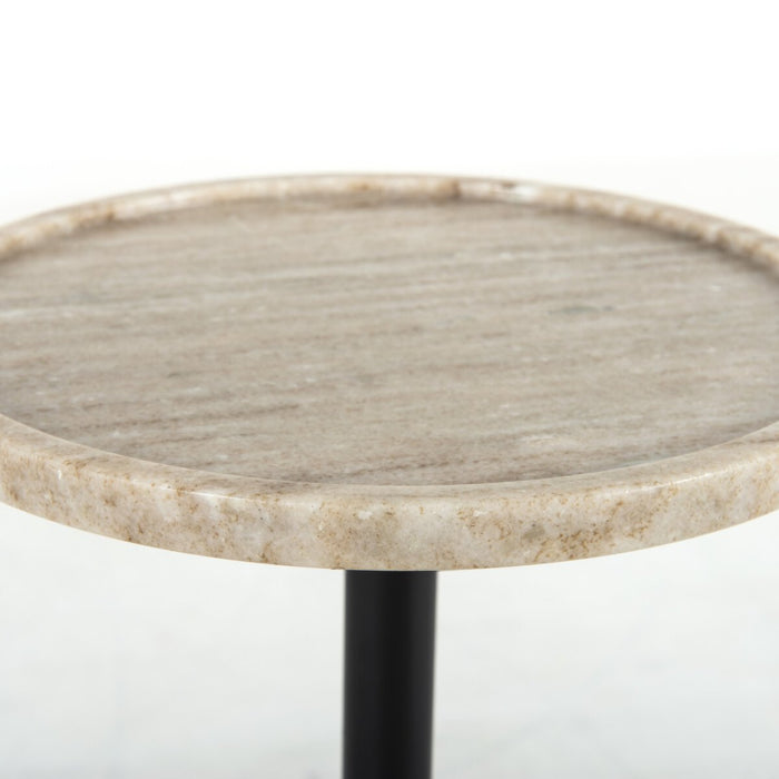 stone accent table  marble tabletop  marble  antique marble  accent table  drink table  calgary designer  interior design  koehndesign  yyclifestyle  yycliving  round base  amy kohen  art deco  calgary  calgary furniture  calgary furniture shop  canada  clean lines  elegant  mid-century  modern  modern accent table  round  round edge
