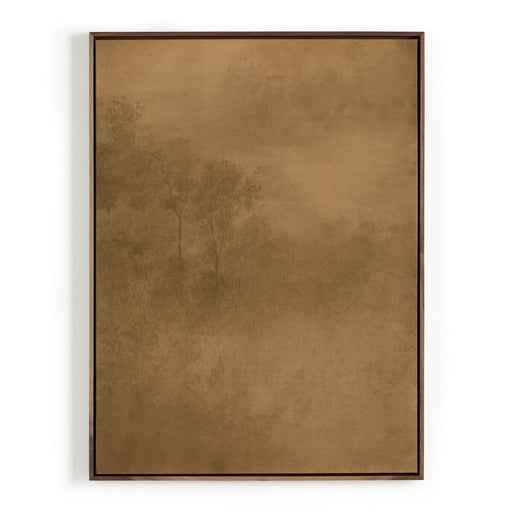 rustic walnut floater frame  abstract artwork  ethereal artwork  art  large artwork  Landscape artwork  tree artwork  Trees and Water artwork  unique artwork  Early Impressionism  Aileen Fitzgerald  neutral tones  interior design  koehndesign  calgary designer  amy kohen  calgary  yyclifestyle  yycliving  calgary furniture  calgary furniture shop  shopkoehndesign  canada  modern  clean lines  peaceful landscape  calming