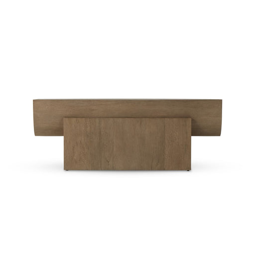 rustic oak  console table  sofa table  oak table  oak display  modern  Modern Design  modern accent table  clean lines  round edge  calgary  amy kohen  calgary designer  koehndesign  interior design  shopkoehndesign  calgary furniture shop  calgary furniture  yycliving  yyclifestyle  minimalist  Luxury Furniture  online furniture shop  furniture  canada  wood frame  wood base  wood grain  wooden console