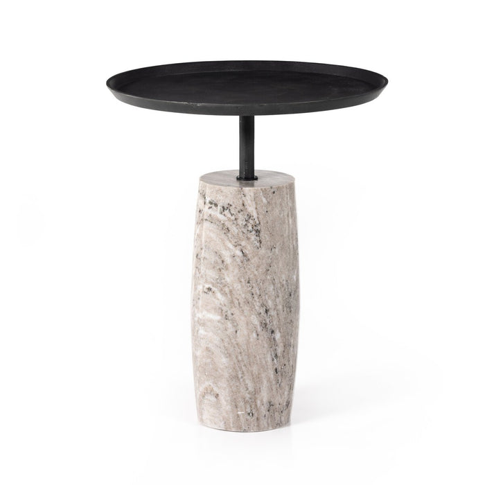 calgary designer  interior design  koehndesign  yyclifestyle  yycliving  accent table  amy kohen  calgary  calgary furniture shop  calgary furniture  canada  clean lines  elegant  metal  mid-century  minimalist  modern  natural living  online furniture shop  parisian  pedestal table  round base  round  round edge  shopkoehndesign  side table  stone accent table  grey marble  river grey marble