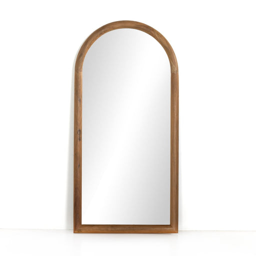 floor mirror  acacia  acacia wood  Smoked acacia  art deco  round edge  arched detail  smooth wooden frame  interior design  koehndesign  calgary designer  amy kohen  calgary  yyclifestyle  yycliving  calgary furniture  calgary furniture shop  shopkoehndesign  canada  modern  furniture  clean lines  Modern Design  minimalist  wood frame  mirror