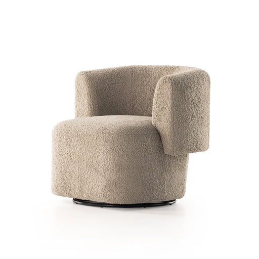 yycliving  yyclifestyle  swivel chair  round edge  round  plush accent chair  neutral club chair  Modern Design  Luxury Furniture  Lounge Chair  koehndesign  interior design  furniture  faux sheepskin  cozy chair  Club Chair  calgary designer  amy kohen  Accent Chair  Camel faux sheepskin