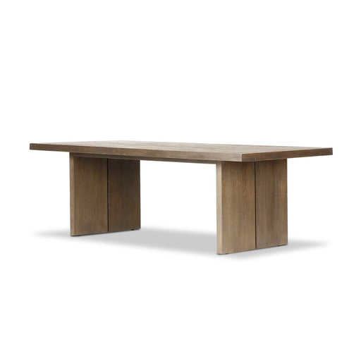 oak dining table  worn oak  interior design  calgary designer  koehndesign  yyclifestyle  amy kohen  calgary furniture  calgary furniture shop  calgary  canada  casual comfort  elegant  minimalist  minimalist design  modern  Modern Design  shopkoehndesign  wood frame  yycliving  natural living