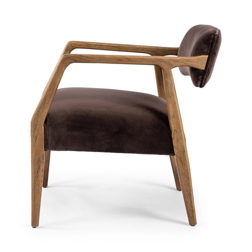 KoehnDesign, Velvet Chair, MCM Design, yycliving, yycdesign, Luxury Design, Wood accents, KoehnDesignConsulting